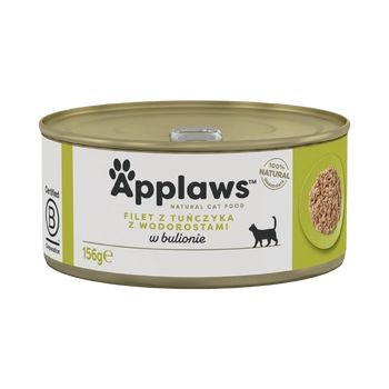 APPLAWS Tuna Fillet With Seaweed In Jelly Tin 156g