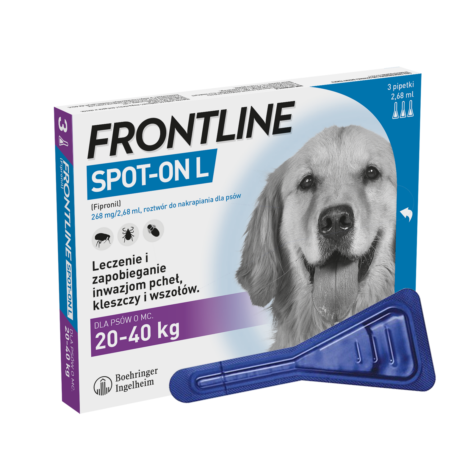 FRONTLINE Spot On Dla Psa 3x2,68ml