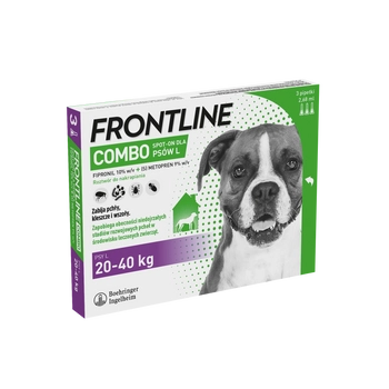 FRONTLINE Combo Spot-On Dla Psów 3x2,68ml