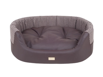 AMIPLAY Legowisko Elipsa Morgan Brązowe L