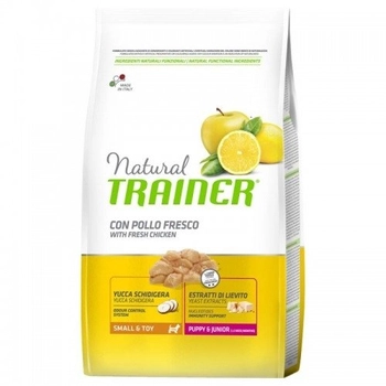 Trainer Natural Small and Toy, Puppy & Junior, kurczak  7 KG