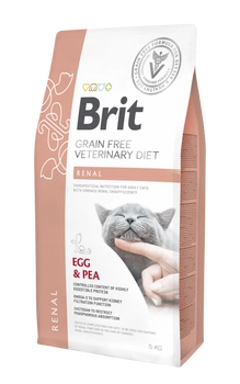 Brit Grain Free Veterinary Diet Cat Renal Jajko Z Groszkiem 2kg