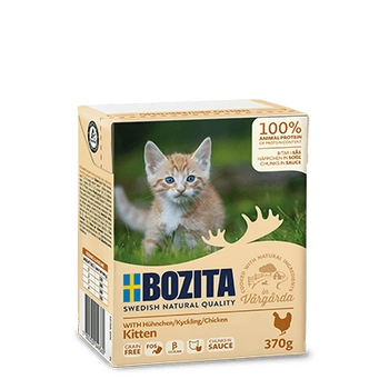 BOZITA Feline Kitten Kurczak W Sosie 370g