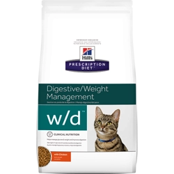 Hill's PD Prescription Diet Feline w/d Kurczak 1,5kg