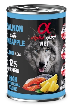 Alpha Spirit Łosoś Z Jagodami 400g