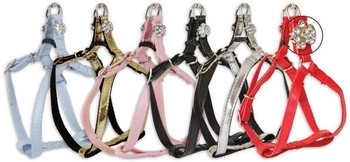 Dingo New York Szelki Step-In Dla Yorka I Małego Psa Niebieskie