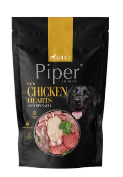 Dolina Noteci Piper Dla Psa Z Sercami Kurczaka I Szpinakiem 500g