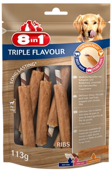 8in1 Triple Flavour Żeberka Kurczak 6szt