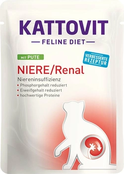 Kattovit Niere/Renal Indyk 85g