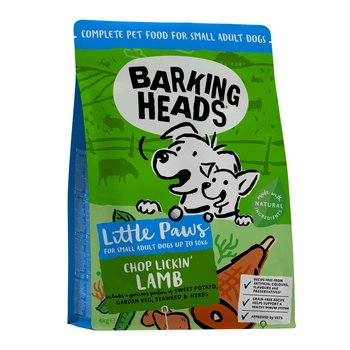 Barking Heads  Little Paws Chop Lickin’ Lamb dla psów dorosłych małych ras 4kg