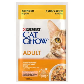 Purina Cat Chow Adult Kurczak I Cukinia 85g