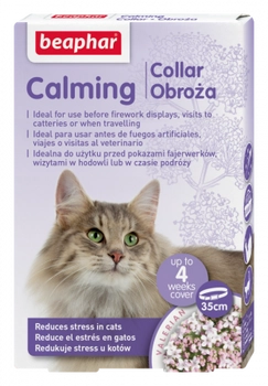 BEAPHAR Calming Collar Obroża Antystresowa Dla Kotów 35 cm
