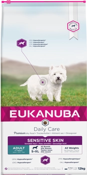 Eukanuba Daily Care Adult Sensitive Skin 12kg
