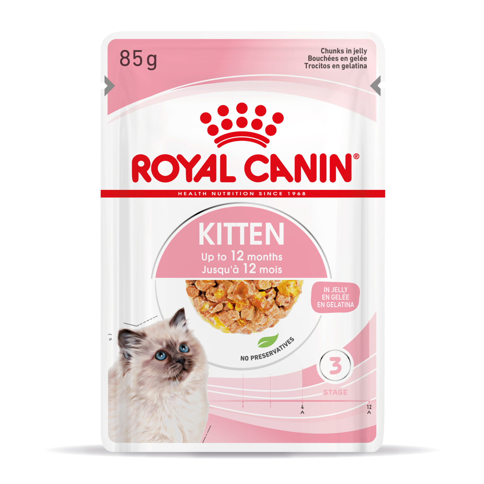 ROYAL CANIN Kitten Instinctive W Galaretce 12x85g