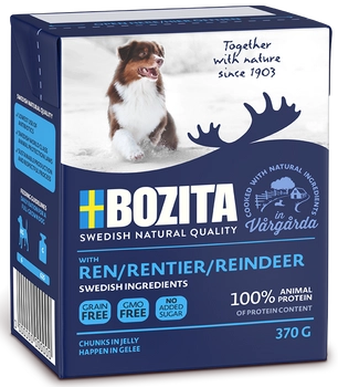 BOZITA Dog Renifer W Galarecie 370g