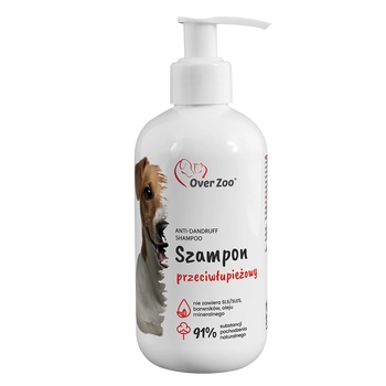 OVER ZOO Szampon Leczniczy Przeciwłupieżowy 250ml