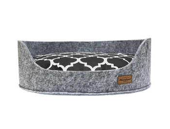 RECOBED Sofa Filcowa Z Poduszką Caribbean 55x56x20cm