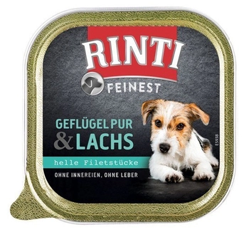 Rinti Feinest Z Kurczakiem I Łososiem 150g