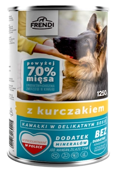 Frendi Kawałki W Delikatnym Sosie Z Kurczakiem 1250g