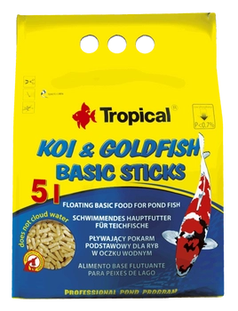 TROPICAL Koi & Goldfish Basic Sticks 5l/400g