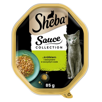 Sheba Sauce Speciale Z Królikiem, Kaczką I Warzywami 85g