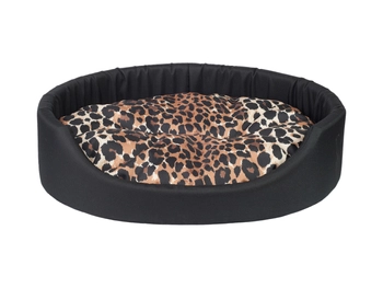 AMIPLAY Legowisko Owalne Fun Czarne M