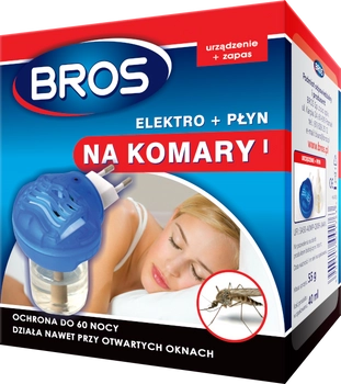 Bros Elektro + Płyn Na Komary 40ml
