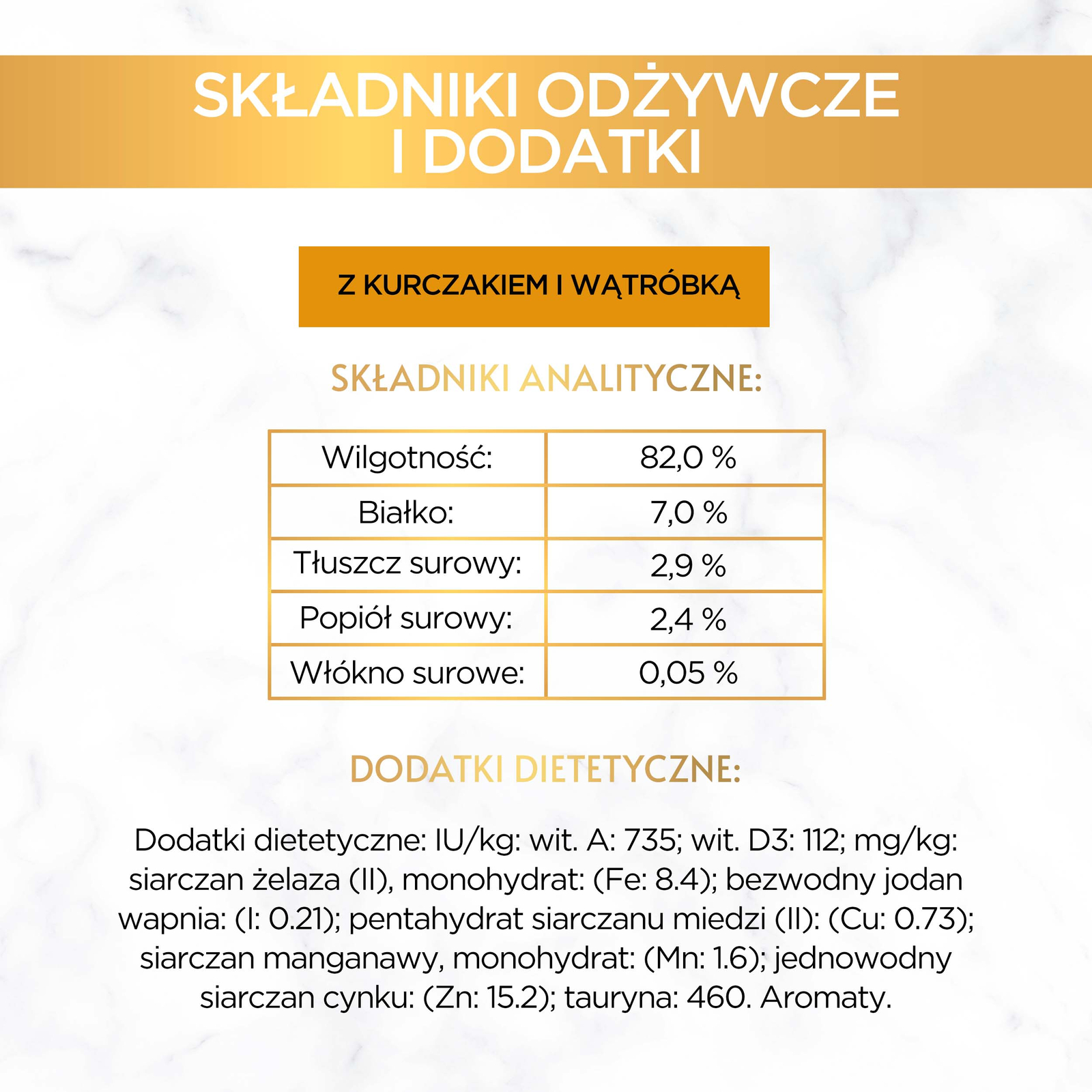 Purina Gourmet Gold kurczak/ wątróbka w sosie 85g