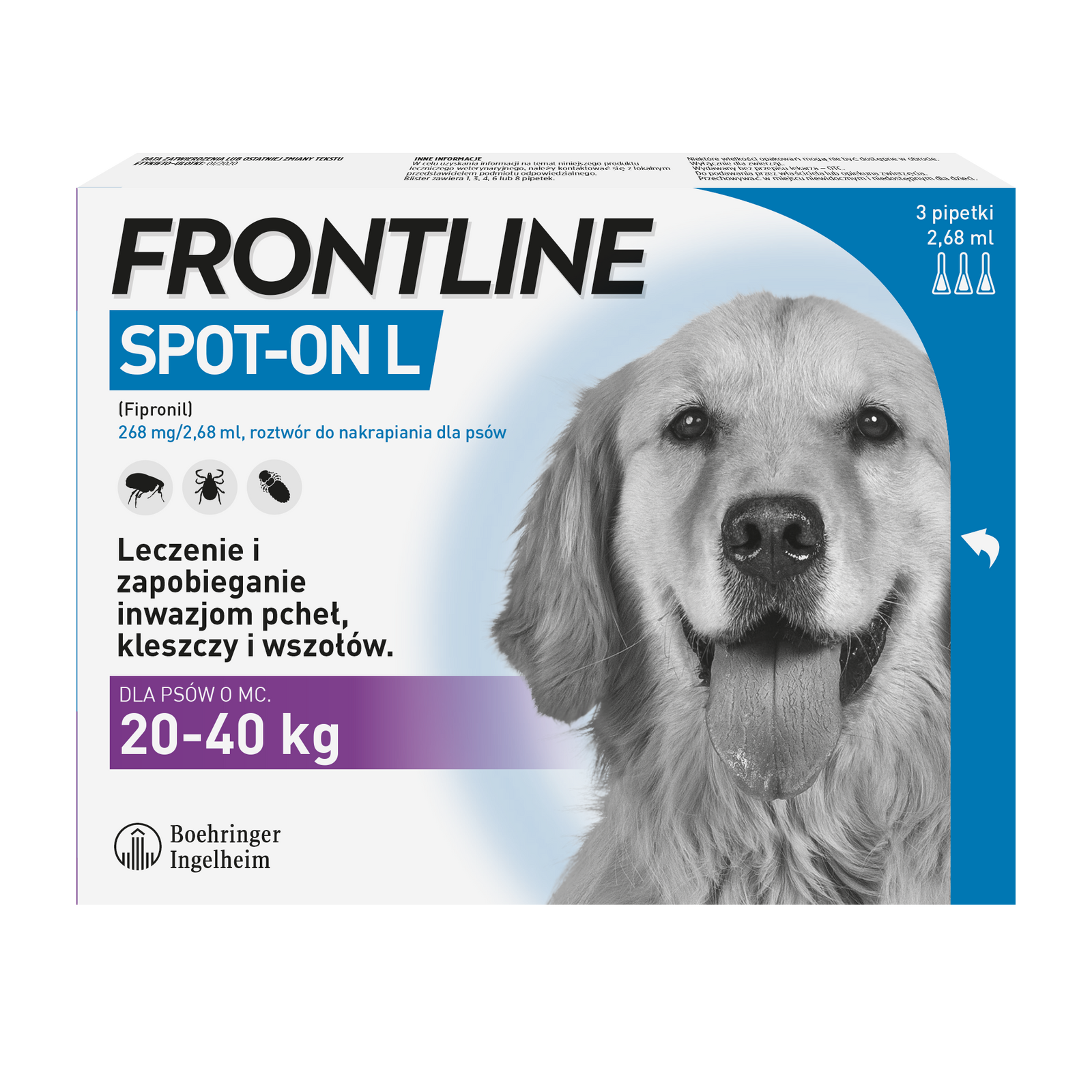 FRONTLINE Spot On Dla Psa 3x2,68ml