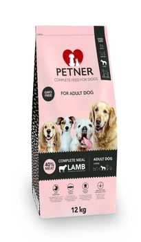 PETNER Adult Large Breeds Z Jagnięciną 12kg