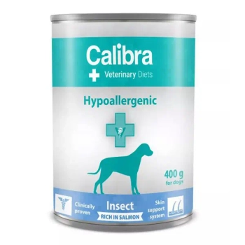 Calibra Veterinary Diets Hypoallergenic Insect Salmon Karma Dla Psa 400g