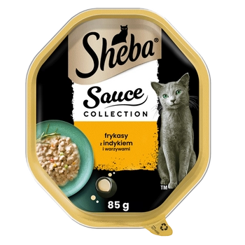 Sheba Sauce Speciale Z Indykiem I Warzywami 85g