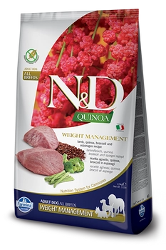 Farmina N&D Quinoa Canine Weight Management Lamb 2,5kg