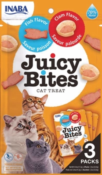 INABA Ciao Juicy Bites Ryba I Małże 3x11,3g