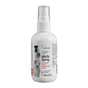 OVER ZOO White Spray Płyn Usuwający Zażółcenia 100ml