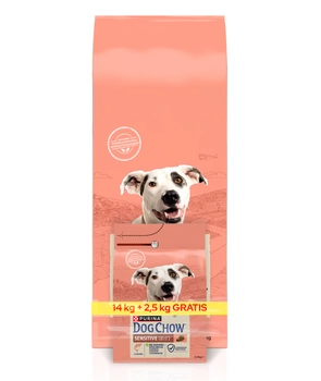 PURINA Dog Chow Adult Sensitive Salmon 16,5kg (14kg + 2,5kg GRATIS)