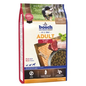 BOSCH Adult Lamb & Rice 3kg