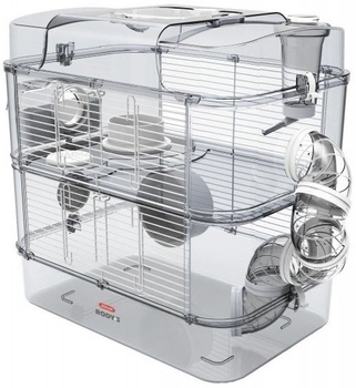 Zolux Klatka Rody 3 Duo 41x27x40cm Biała