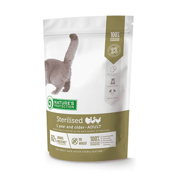 Nature’s Protection Sterilised Poultry Adult Cat 400g