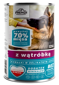 Frendi Kawałki W Delikatnym Sosie Z Wątróbką 1250g