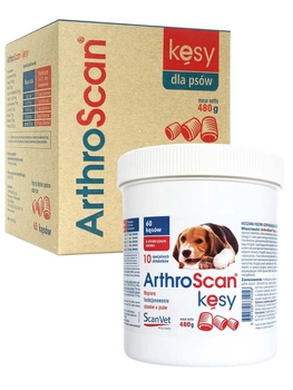 Scanvet ArthroScan Kęsy 480g/60szt