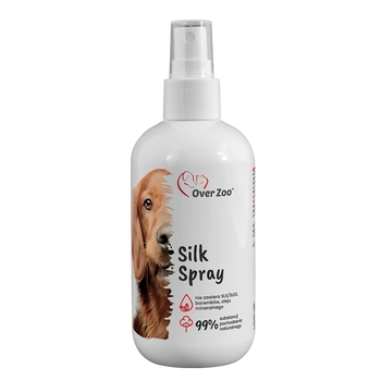 OVER ZOO Silk Spray Płyn Ułatwiający Rozczesywanie Sierści Dla Psa 250ml