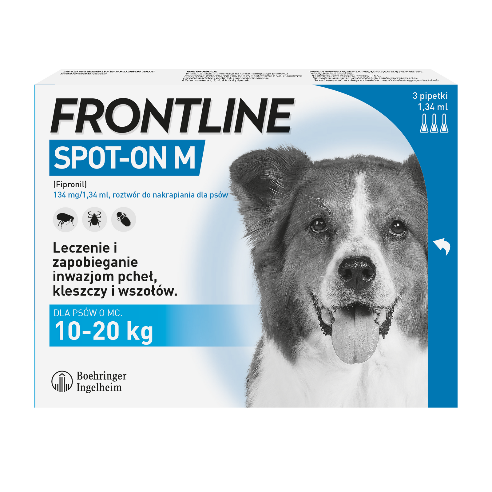 FRONTLINE Spot On Dla Psa 3x1,34ml