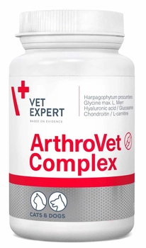 VETEXPERT Arthrovet HA Complex 90 Tabletek