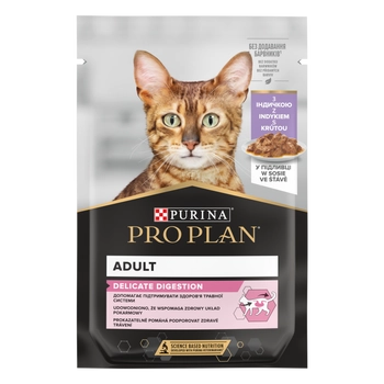 Pro Plan Nutrisavour Delicate Karma Dla Kota Z Indykiem W Sosie 85g